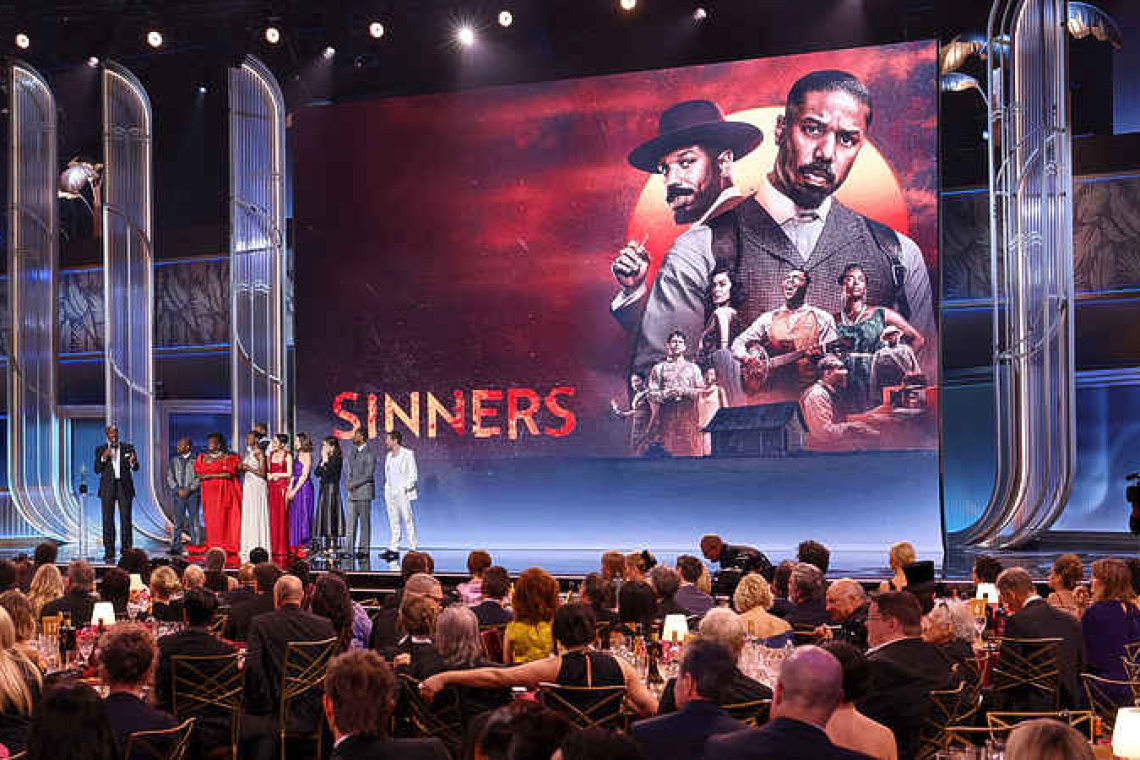 Vampire tale 'Sinners' wins top Actor Award and sets up Oscars battle